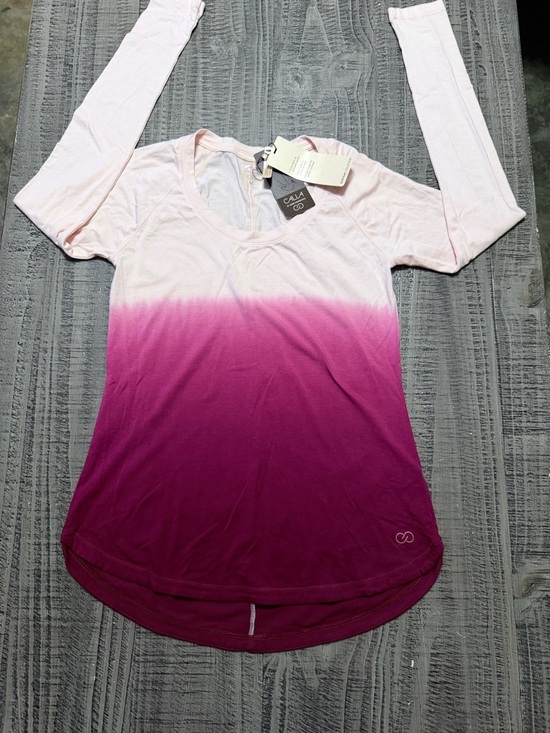 CALIA by Carrie Underwood Tops - New CALIA by Carrie Underwood Light Pink to Magenta Ombre Long Sleeve Top